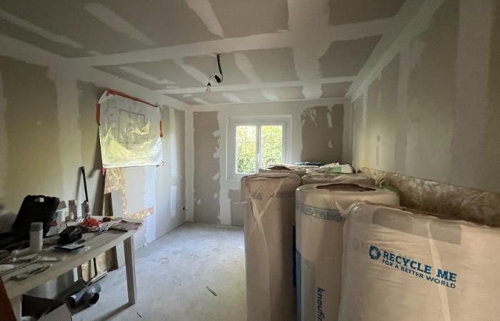 Maison individuelle à rénover inachevée sur Touffreville la Corbeline
